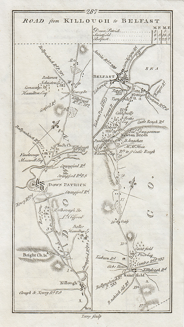 George Taylor and Andrew Skinner - Road from Killough to Belfast