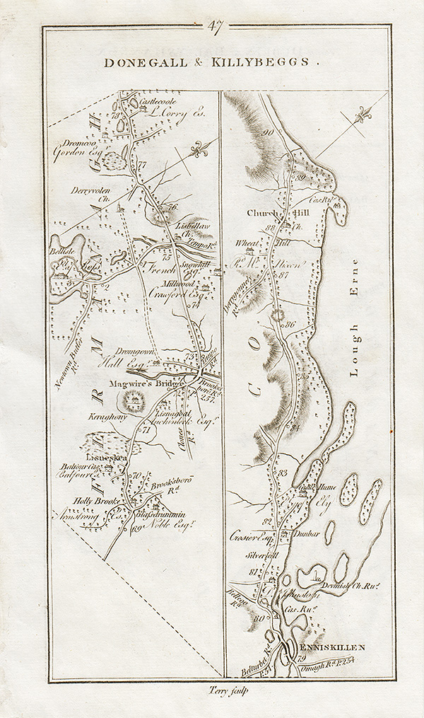 George Taylor and Andrew Skinner - Road from Magwire's Bridge to Enniskillen 