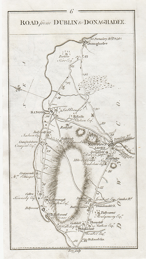 George Taylor and Andrew Skinner - Completion of the road from Dublin to Donaghadee  