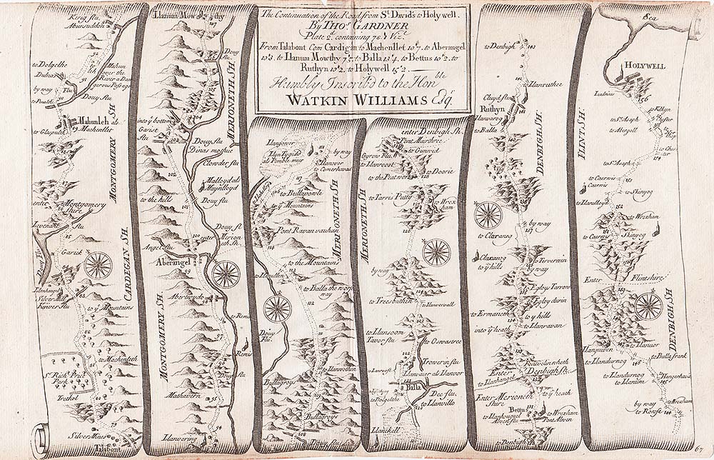 Thomas Gardner - The Continuation of the Road from St. Davids to Holywell.