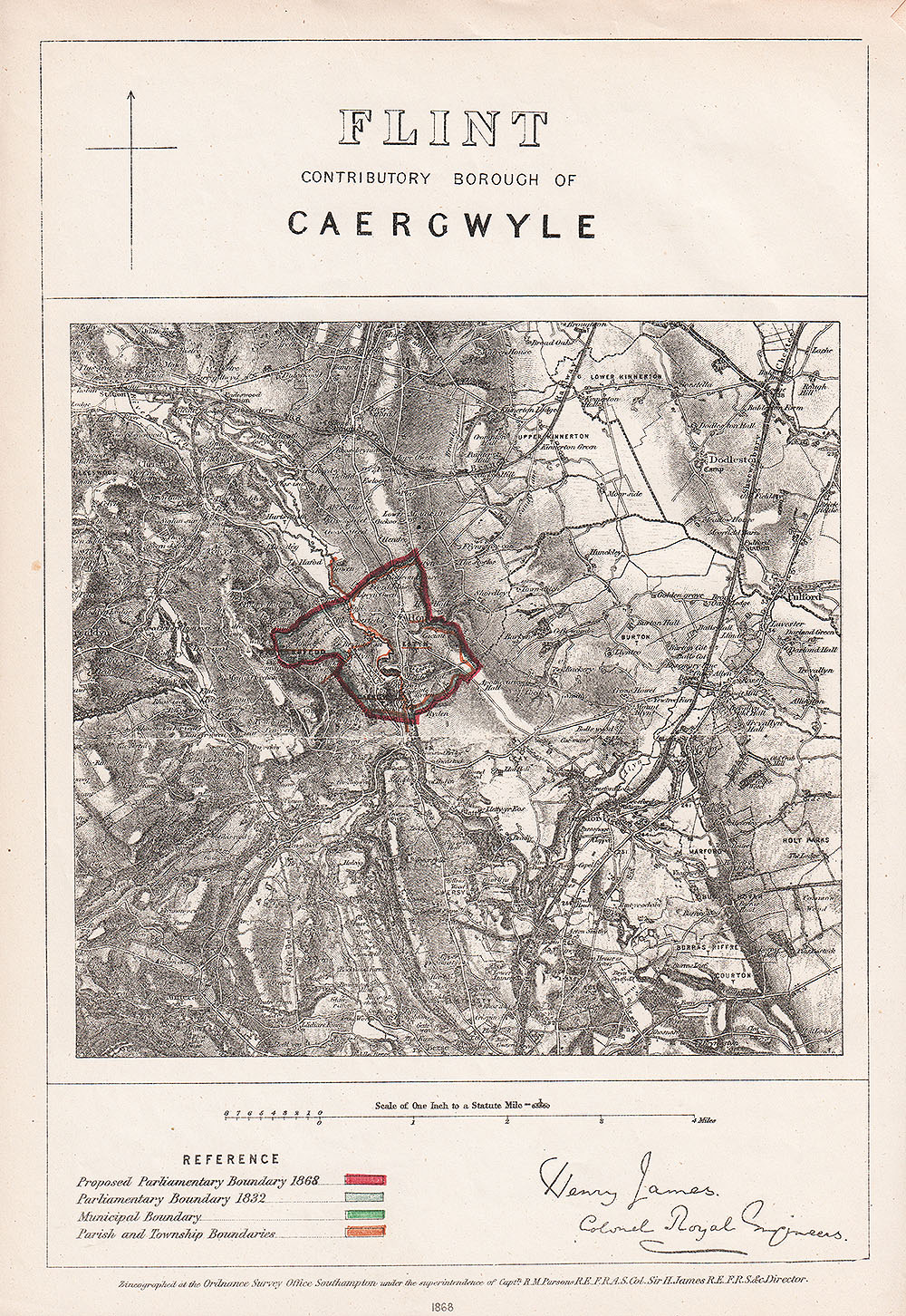 Contributory Boundaries of Caergwyle