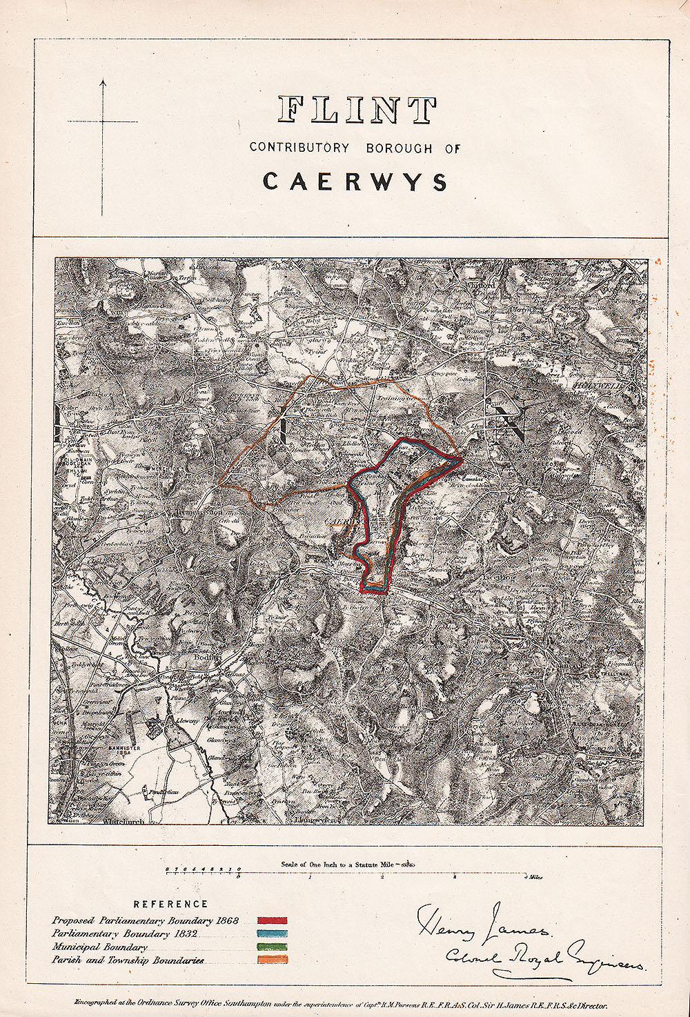 Contributory Boundaries of Caerwys.