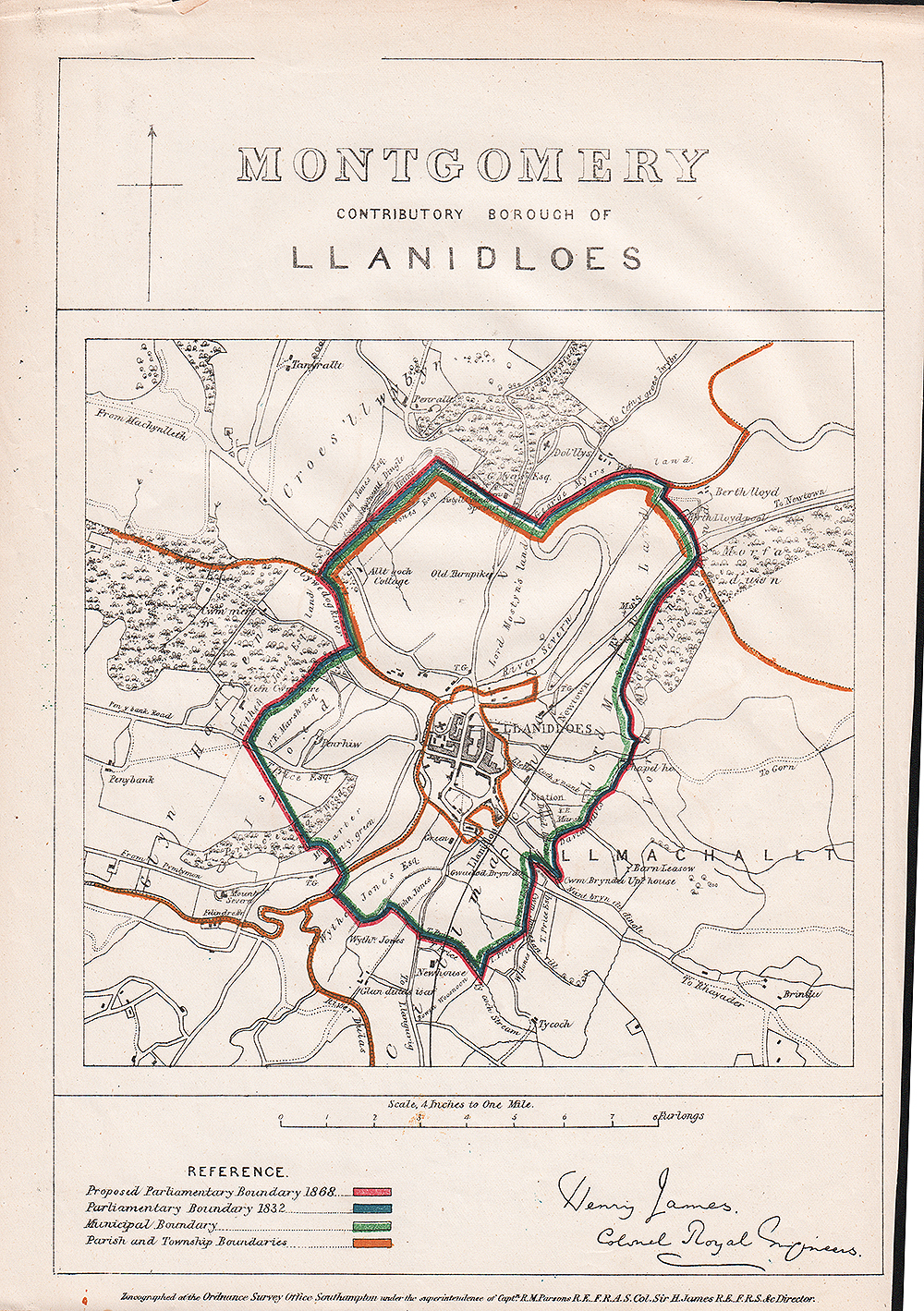 Contibutory Borough of Llanidloes