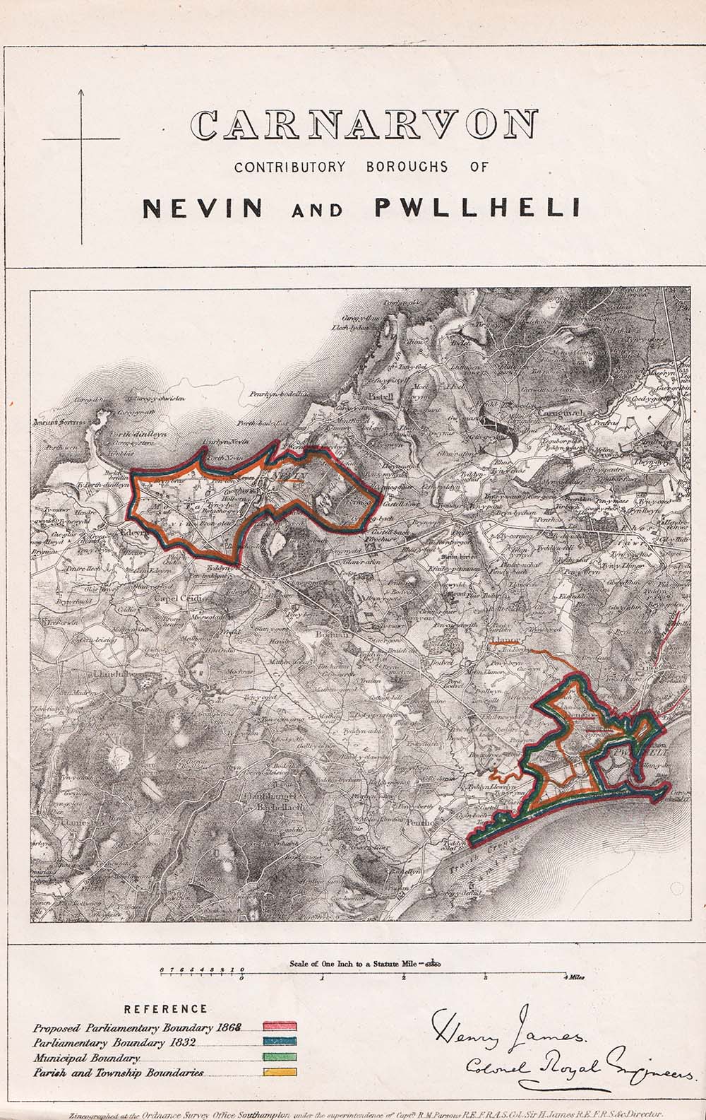 Contributory Borough of Nevin and Pwllheli