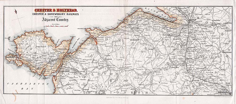 Chester & Holyhead Chester and Shrewsbury Railways and Adjacent Country