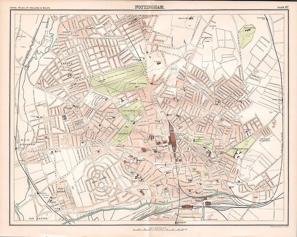 Nottingham  -  John Bartholomew