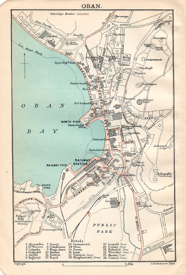 Oban  J Bartholomew