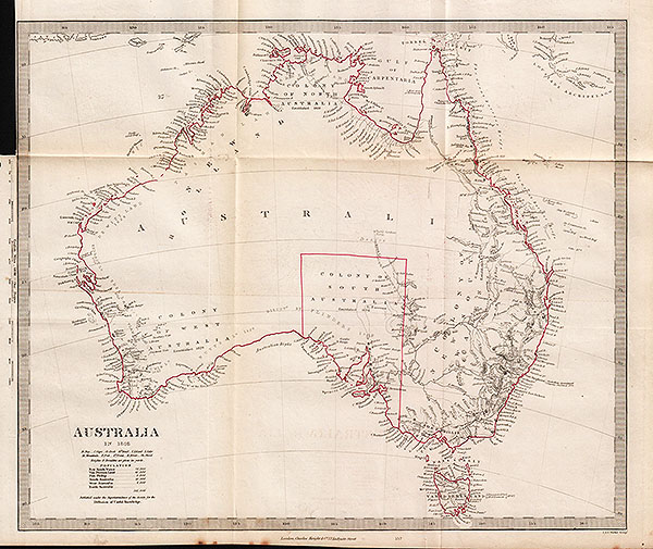 Australia in 1846  -  J & C Walker