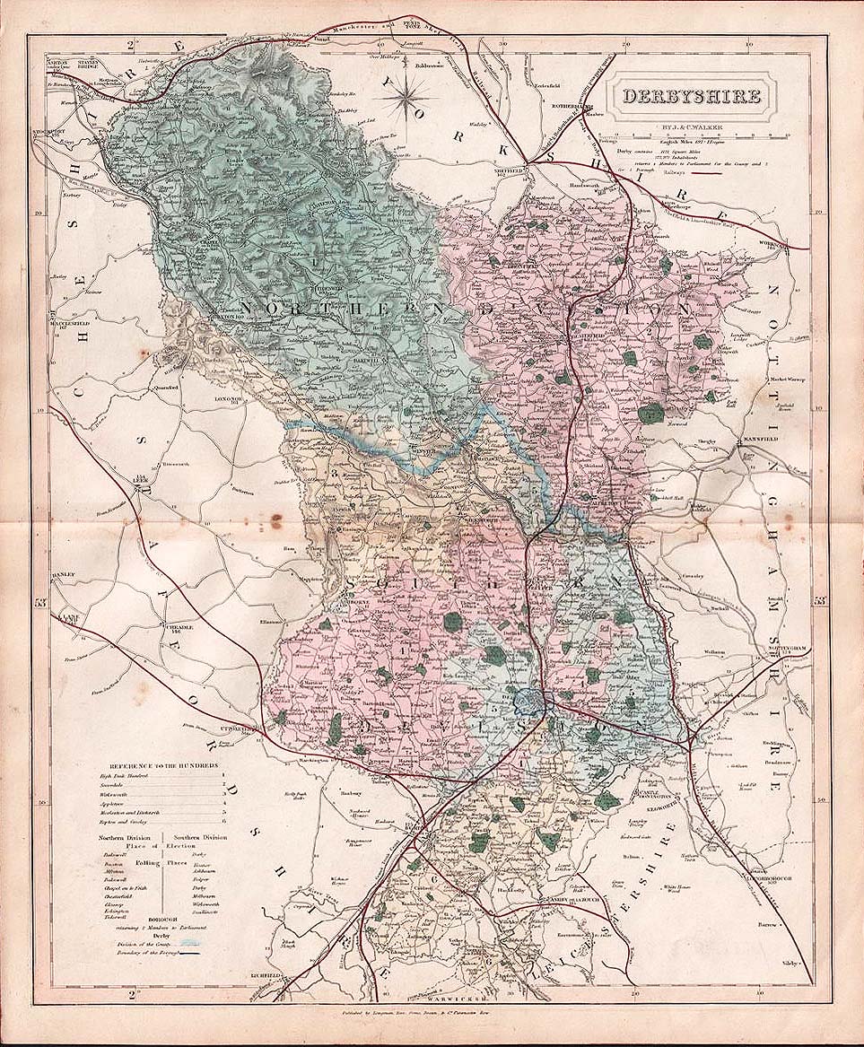 Derbyshire by J & C Walker Ref: 