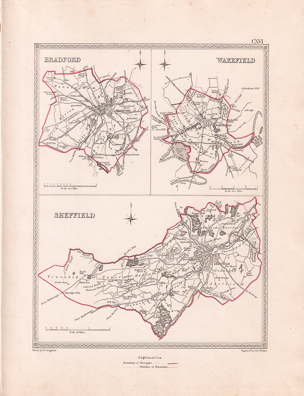 J. and C. Walker - Bradford, Wakefield and Sheffield.