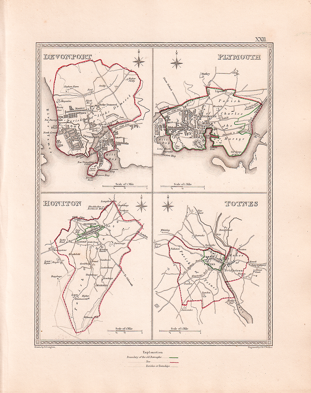 J. and C. Walker - Devonport, Plymouth, Honiton and Totnes.