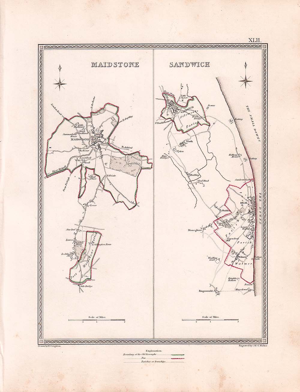 J. and C. Walker - Maidstone and Sandwich.