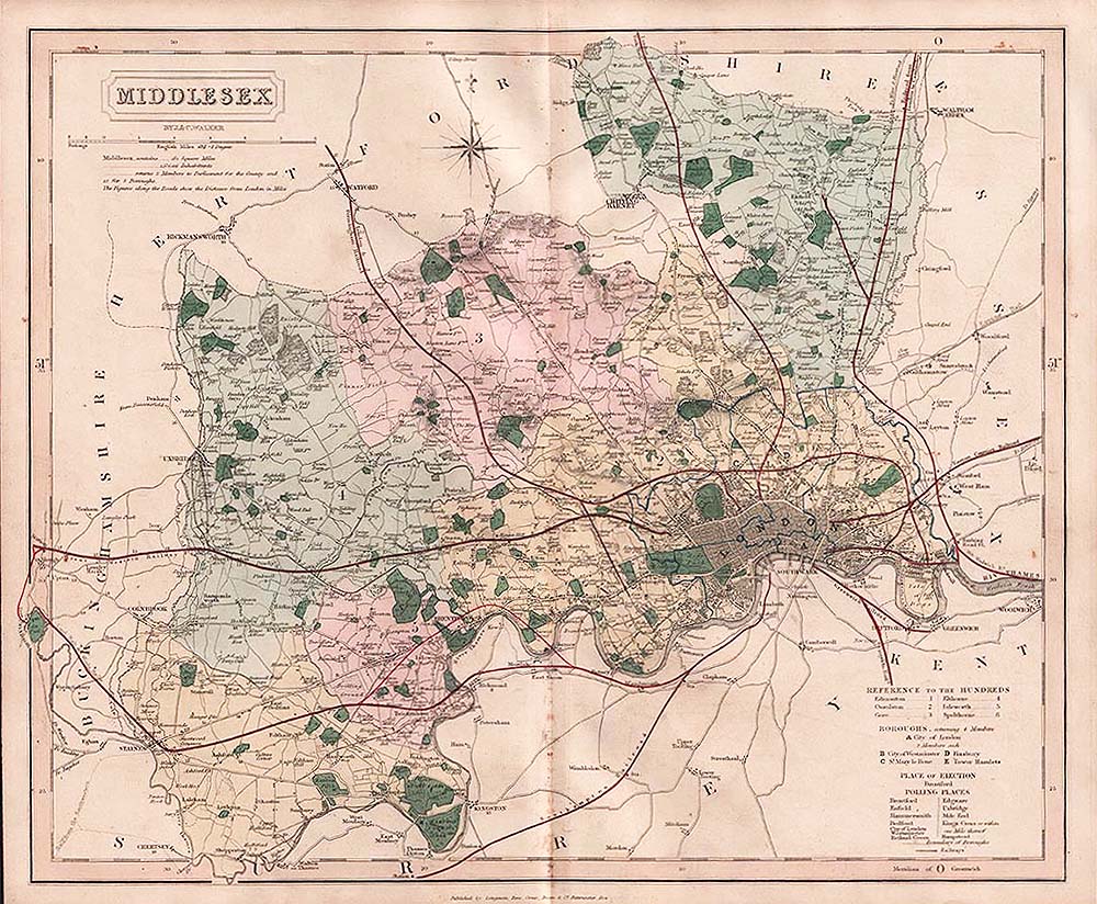 Middlesex by J & C Walker