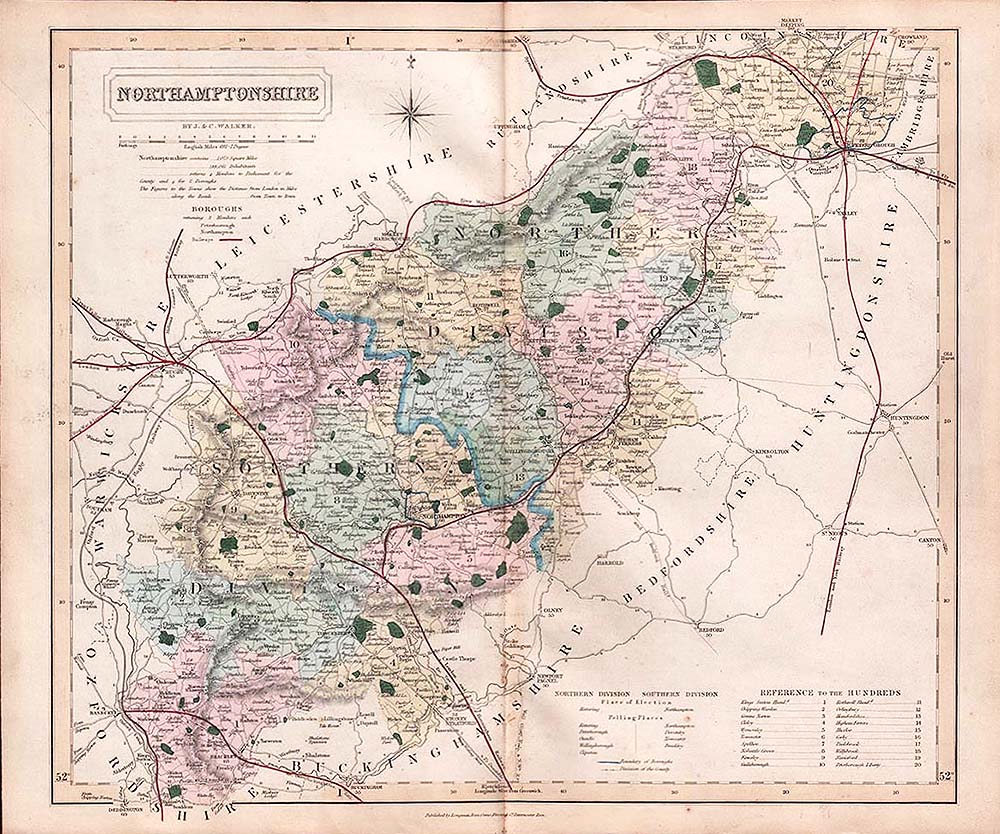 Northamptonshire by J & C Walker