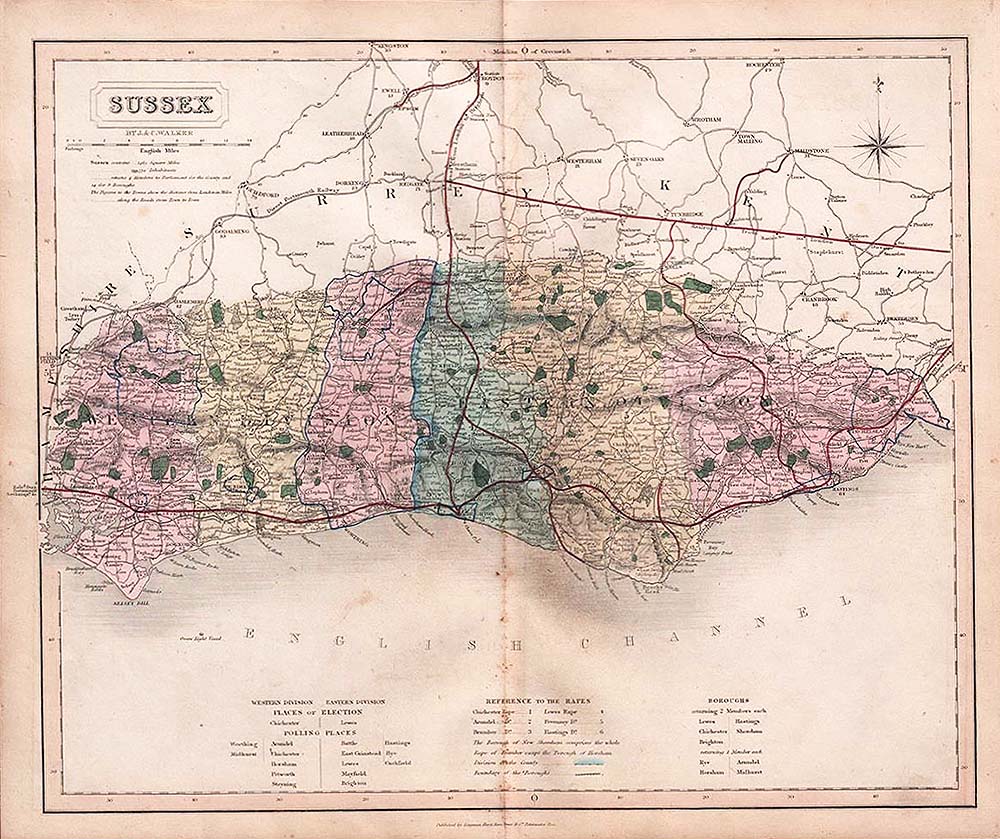 Sussex Maps