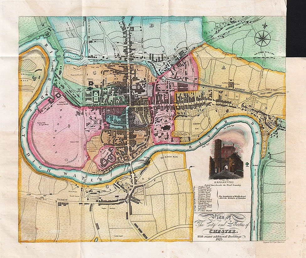 Plan of The City and Liberties of Chester