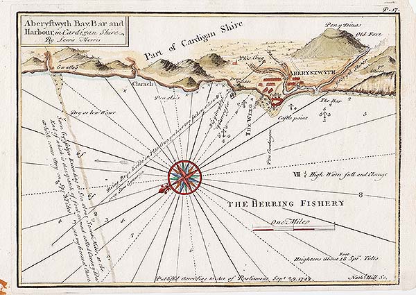 Cardiganshire Sea Charts