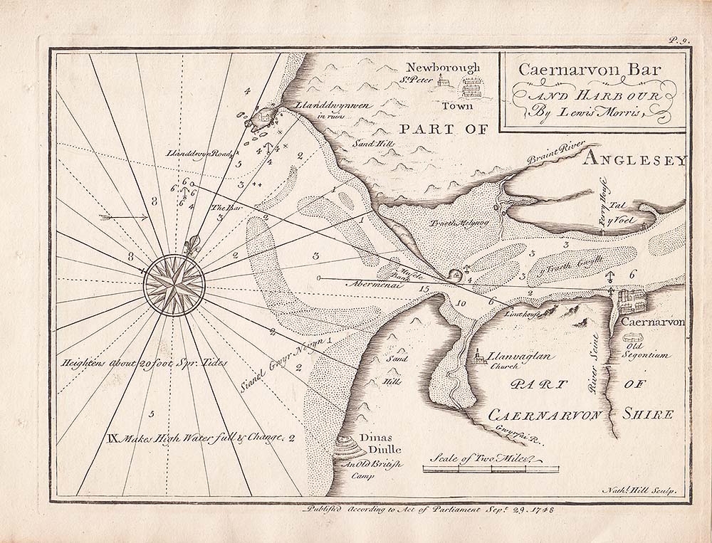 Caernarvonshire Sea Charts