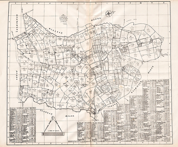 A Map of Little Bromwich Manor