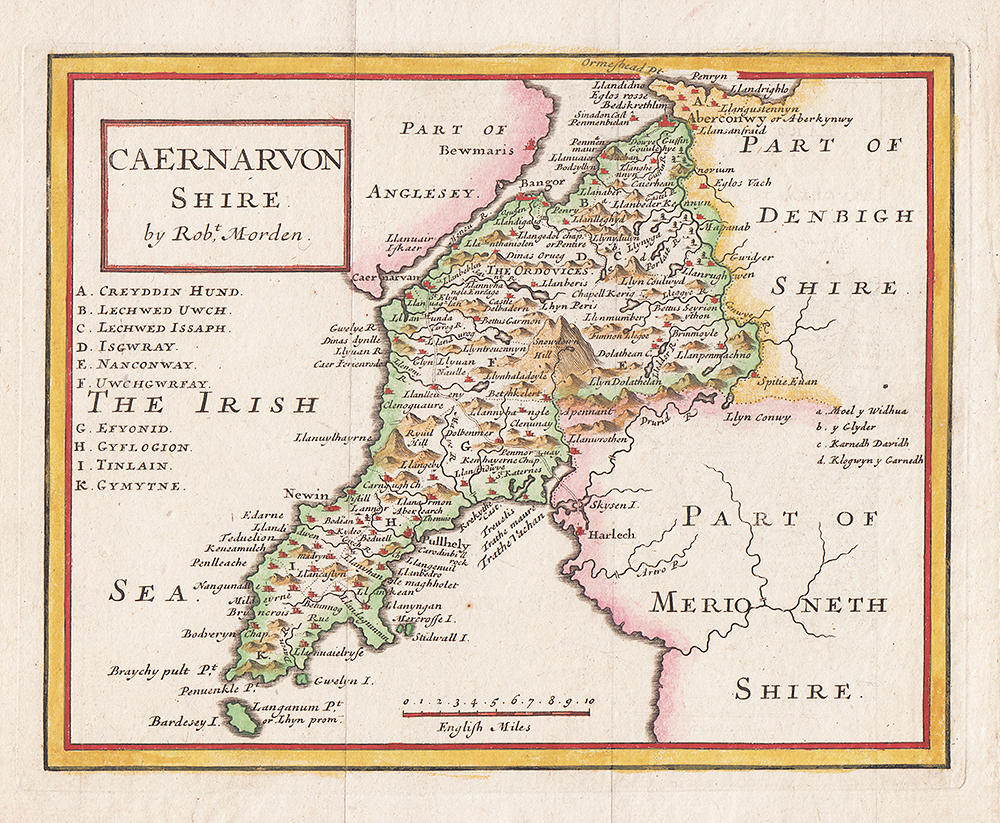 Caernarvonshire Maps