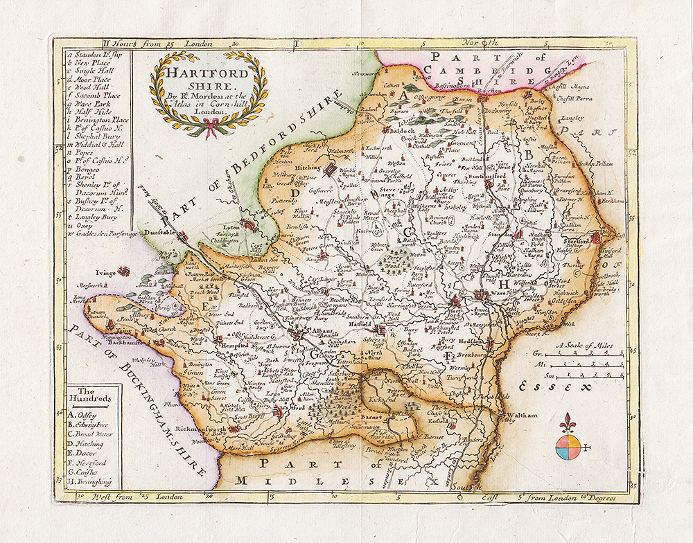 Hertfordshire Maps