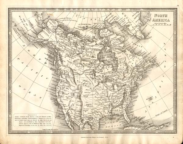 North America  -  George Philip & Son