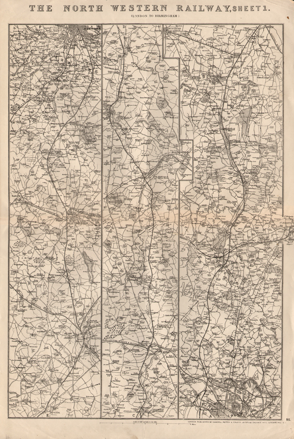 The North Western Railway  Sheet 1