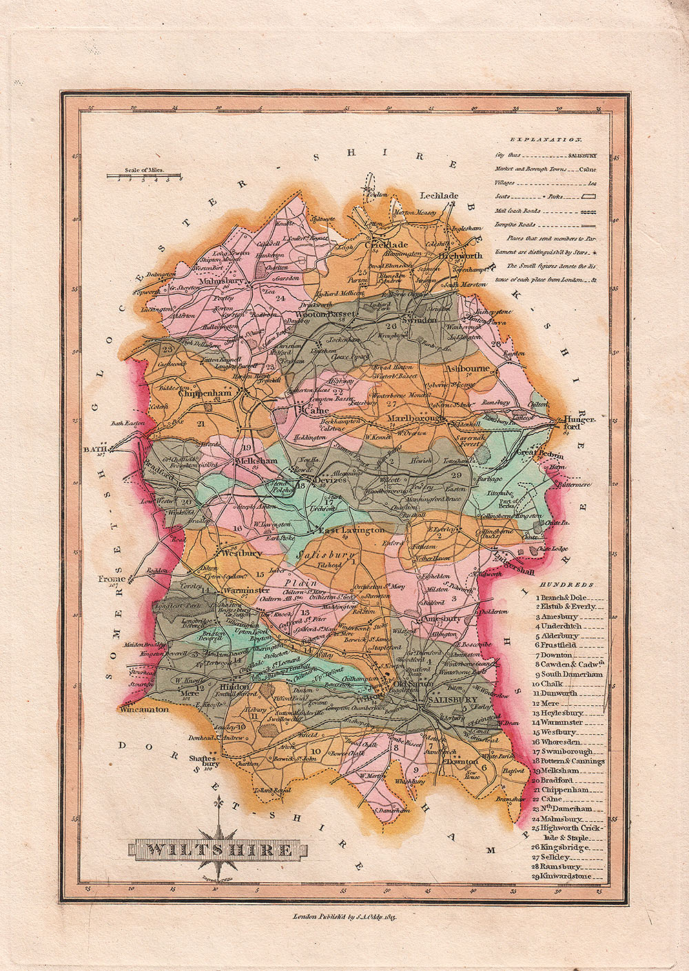 Wiltshire Maps