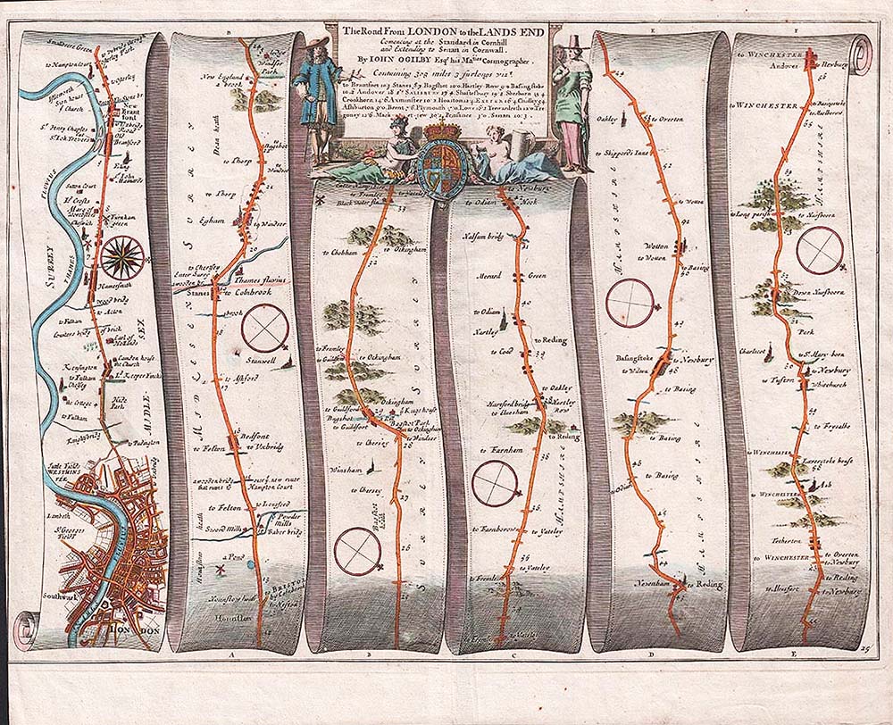 The Road from London to the Lands End 