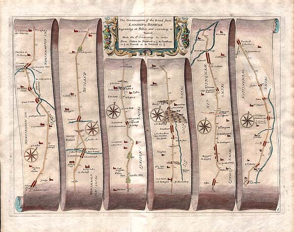 The Continuation of the Road from London to Barwick