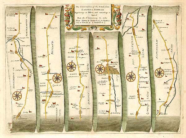 The Continuation of the Road from London to Barwick