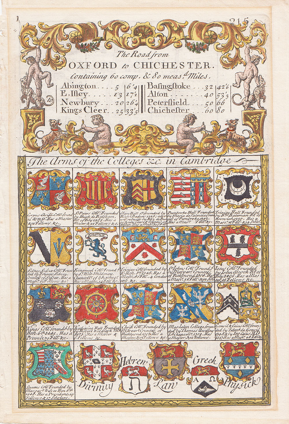 Owen and Bowen  -  Cambridge Colleges
