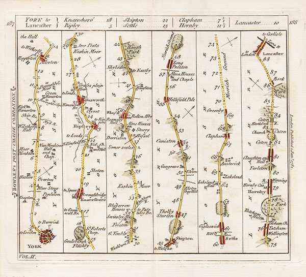 Carington Bowles - York to Lancaster