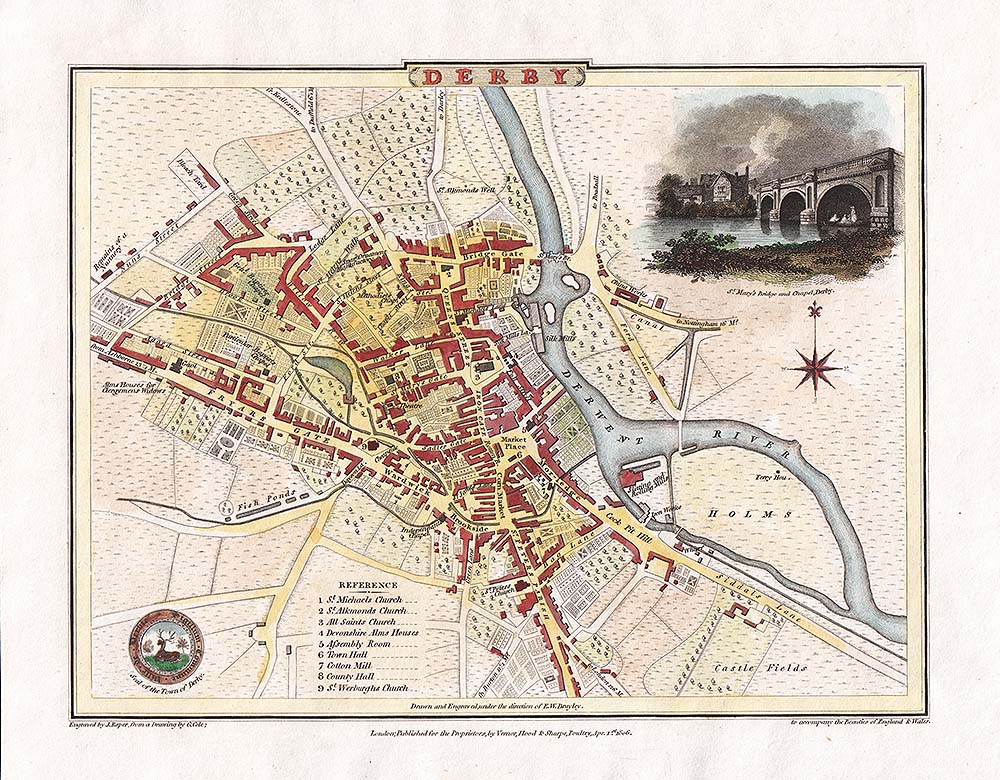 Derby Town Plan - Cole & Roper 