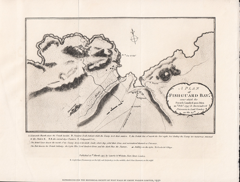 A Plan of Fishguard Bay.....