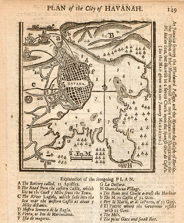 Plan of the City of Havana