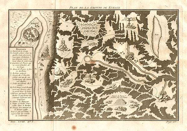 Plan de la Grotte de Kungur