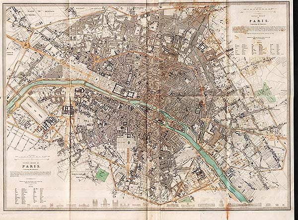Eastern and Western Divisions of Paris