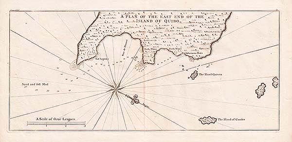 A Plan of the East End of the Island of Quibo