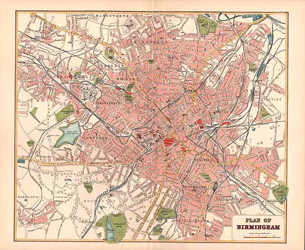 Plan of Birmingham