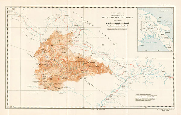 New Guinea  The Headwaters of the Purari and Yuat Rivers