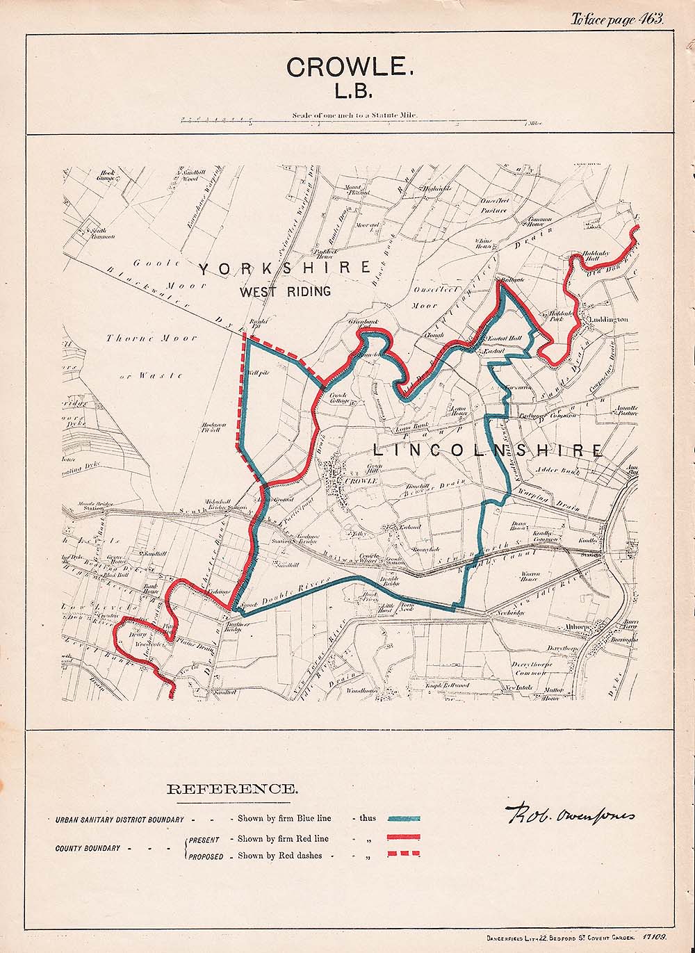 Town Plan Crowle  LB