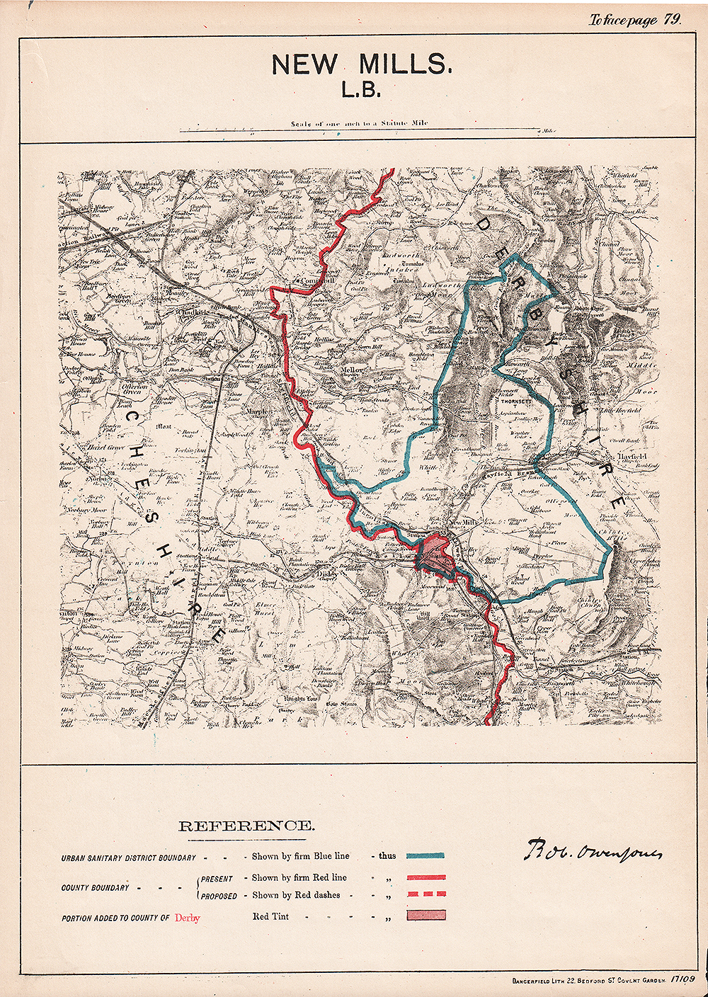 Town Plan New Mills  LB