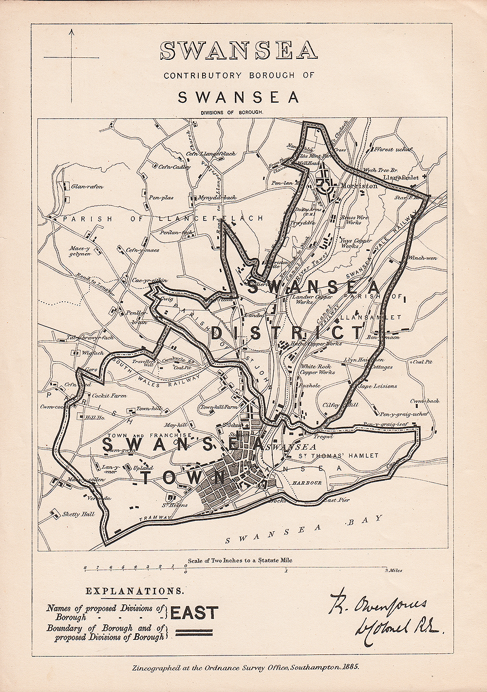 Contributory Borough of Swansea 