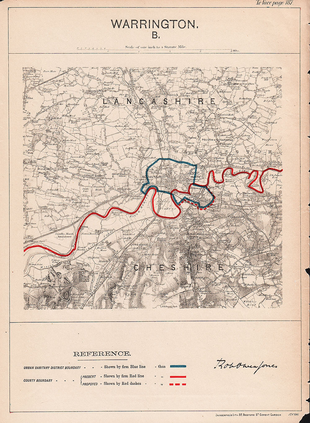 Robert Owen Jones  -  Town Plan Warrington B