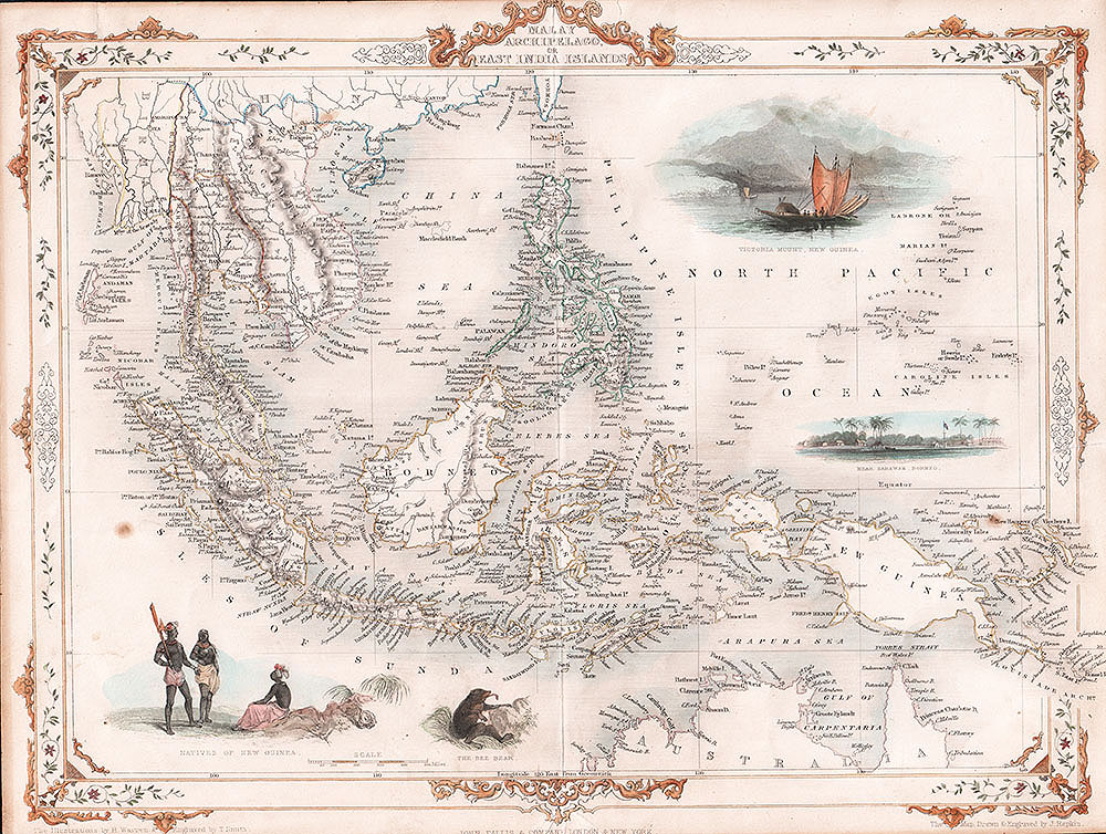 Malay Archipelago, Or East India Islands. 