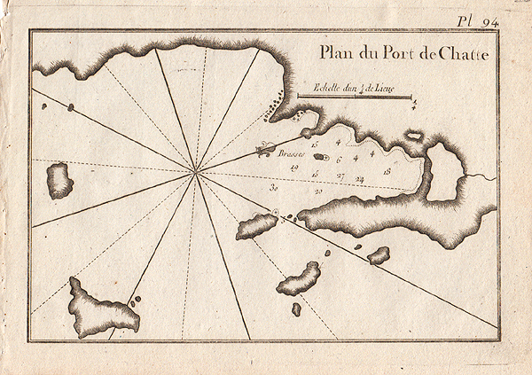 Plan du Port de Chatte