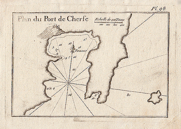 Plan du Port de Cherfe 