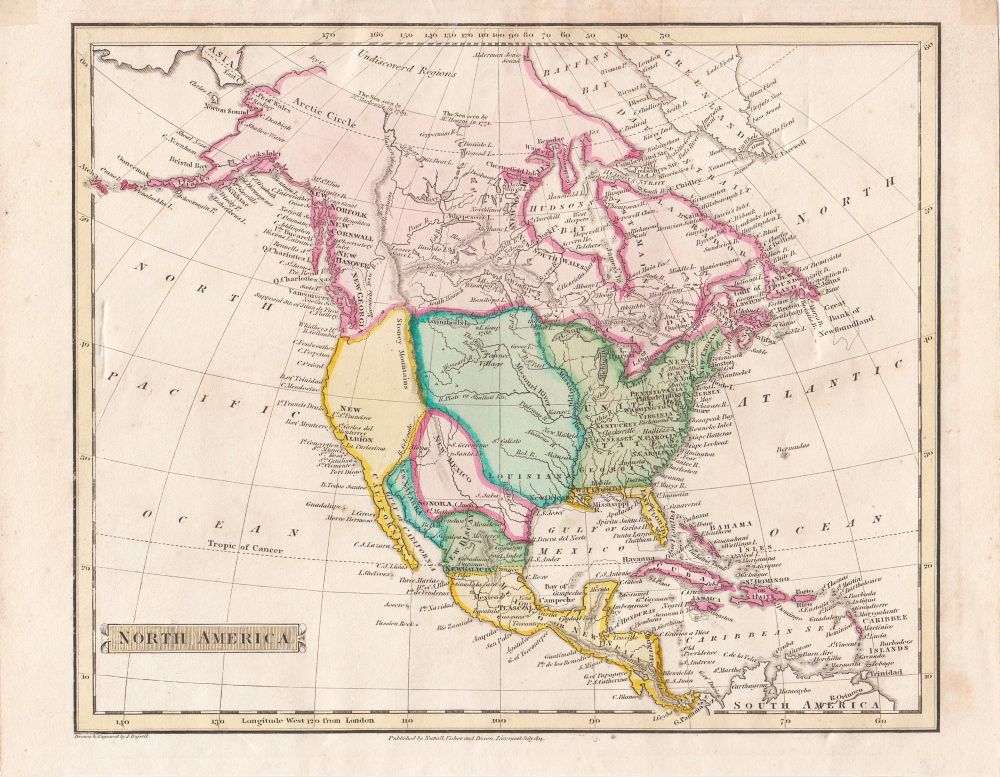 North America - J. Russell. 