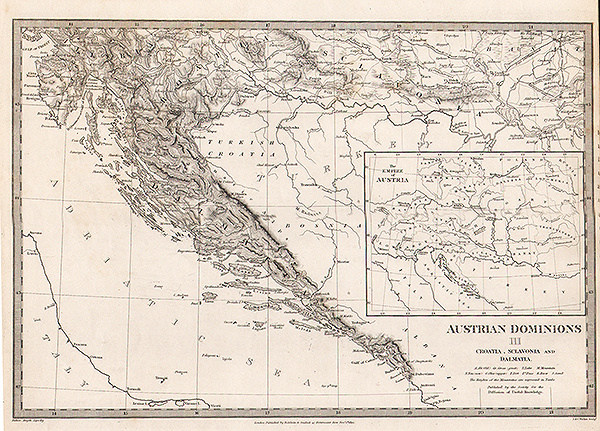 Austrian Dominions III  Croatia Sclavonia and Dalmatia  -  SDUK